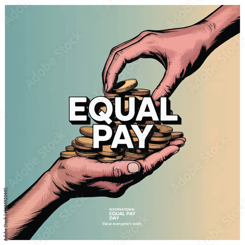 International Equal Pay Day flyer 