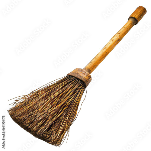 Wallpaper Mural Old, straw broom, wooden handle Torontodigital.ca