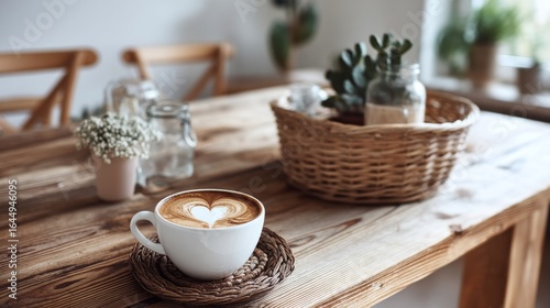 Wallpaper Mural Cozy coffee setup home kitchen still life photography indoor close-up comfort and warmth Torontodigital.ca