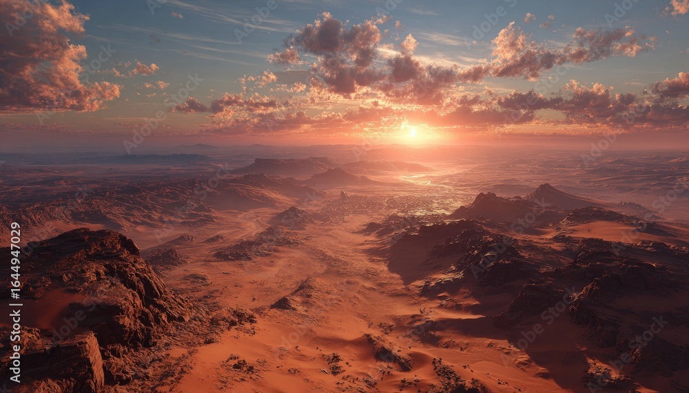 Fototapeta premium Sunset Over Water