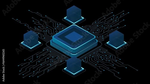 circuit board background