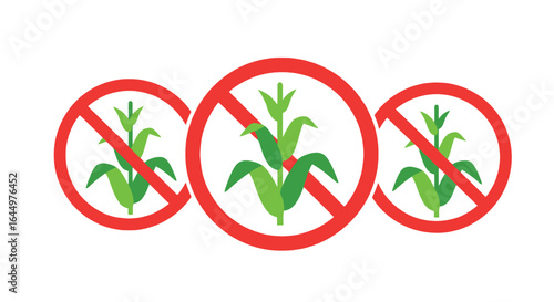 Gmo free symbol no genetically modified organisms gmo labeling