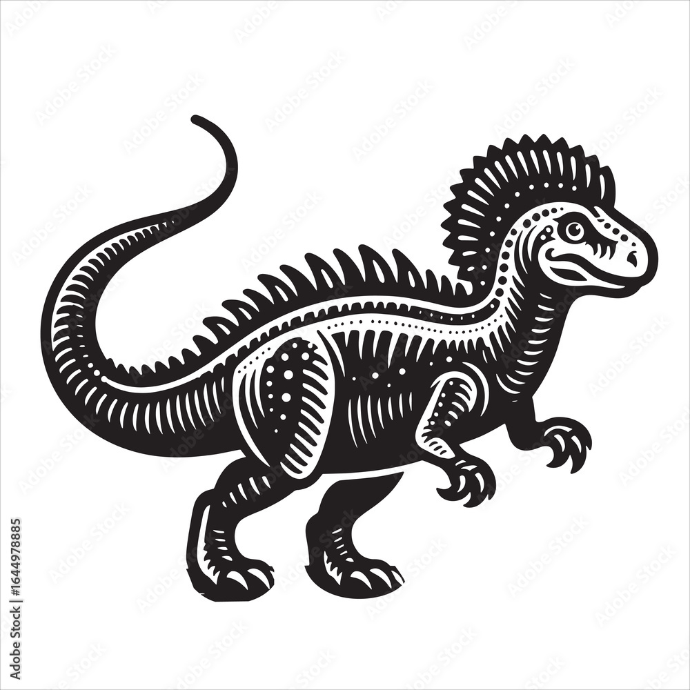 Fototapeta premium Cute Dinosaur