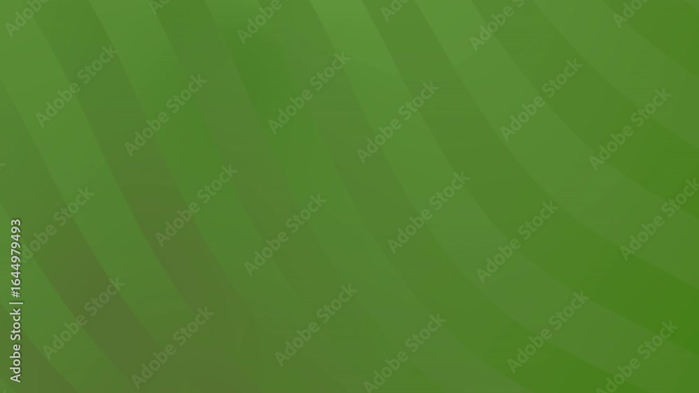 Dynamic green gradient background with flowing parallel lines creates a sense of motion and depth. Subtle color variations add richness to the smooth, curved, organic pattern design.