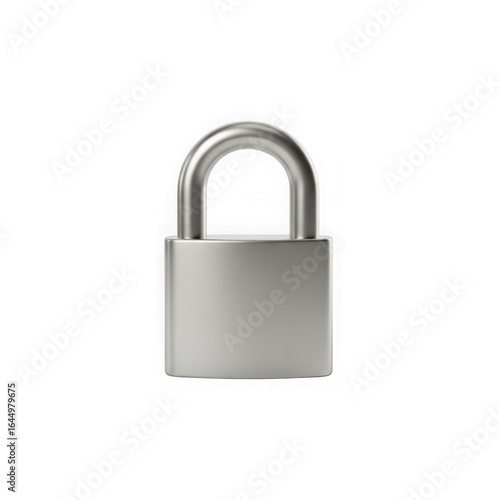 Wallpaper Mural Photo of a metal padlock for security and protection isolated on transparent background Torontodigital.ca