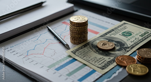 trader   working on chart