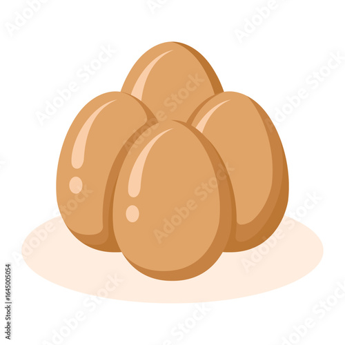 illustration of chicken eggs