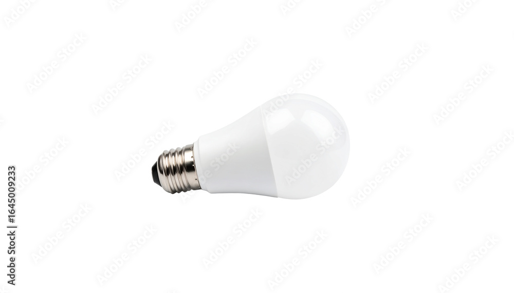 Bright incandescent light bulb isolated on white background Bright incandescent light bulb isolated on white background