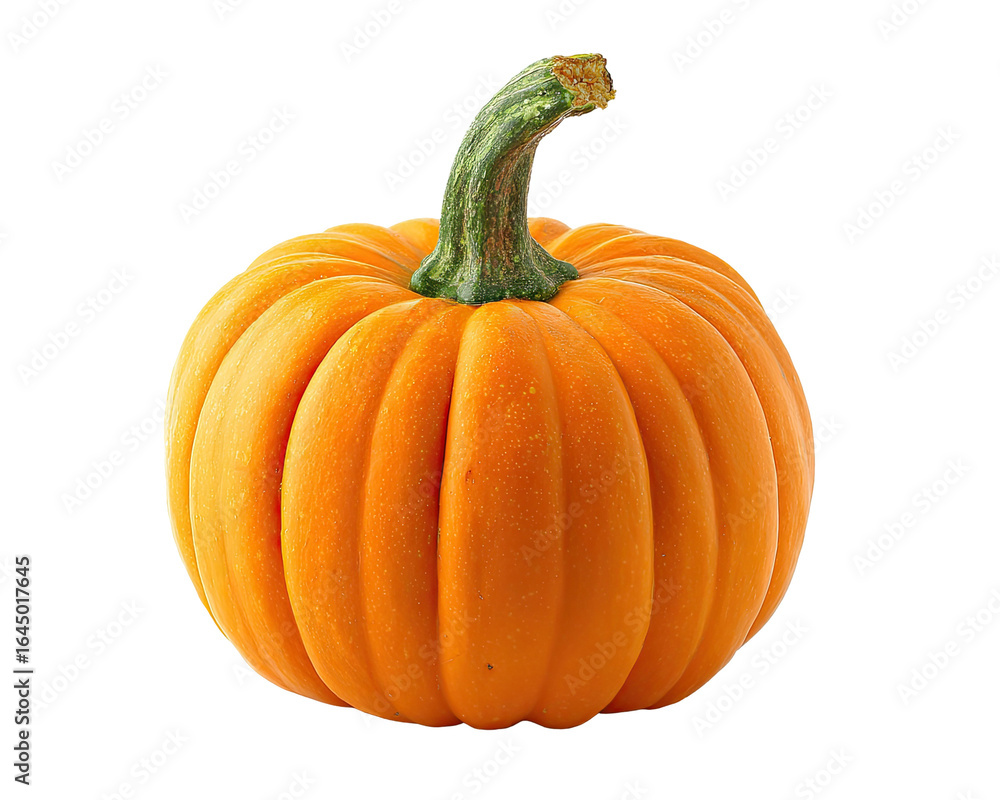 Obraz premium Single orange pumpkin