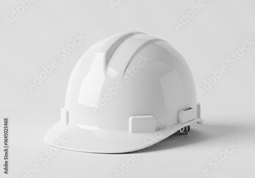 white color Construction Hard Hat Mockup 