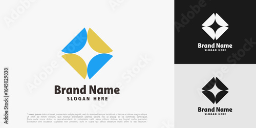 Free Download Modern abstract spiral logo design. The geometric circular symbol conveys innovation and connectivity, perfect for tech, creative, or corporate branding. vector illustration - GFXLoad