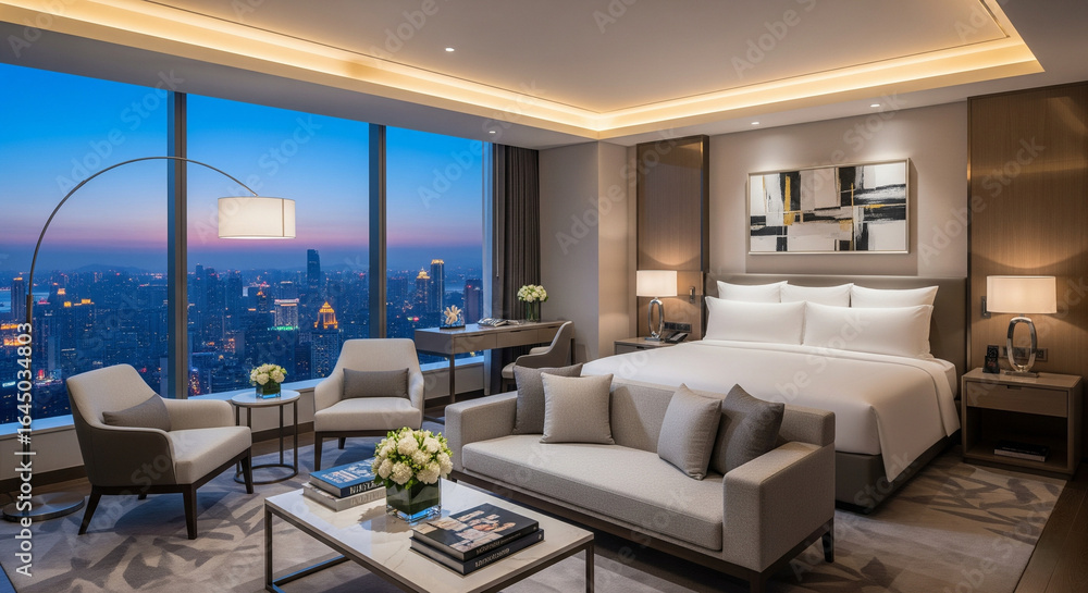 Fototapeta premium Luxury City View