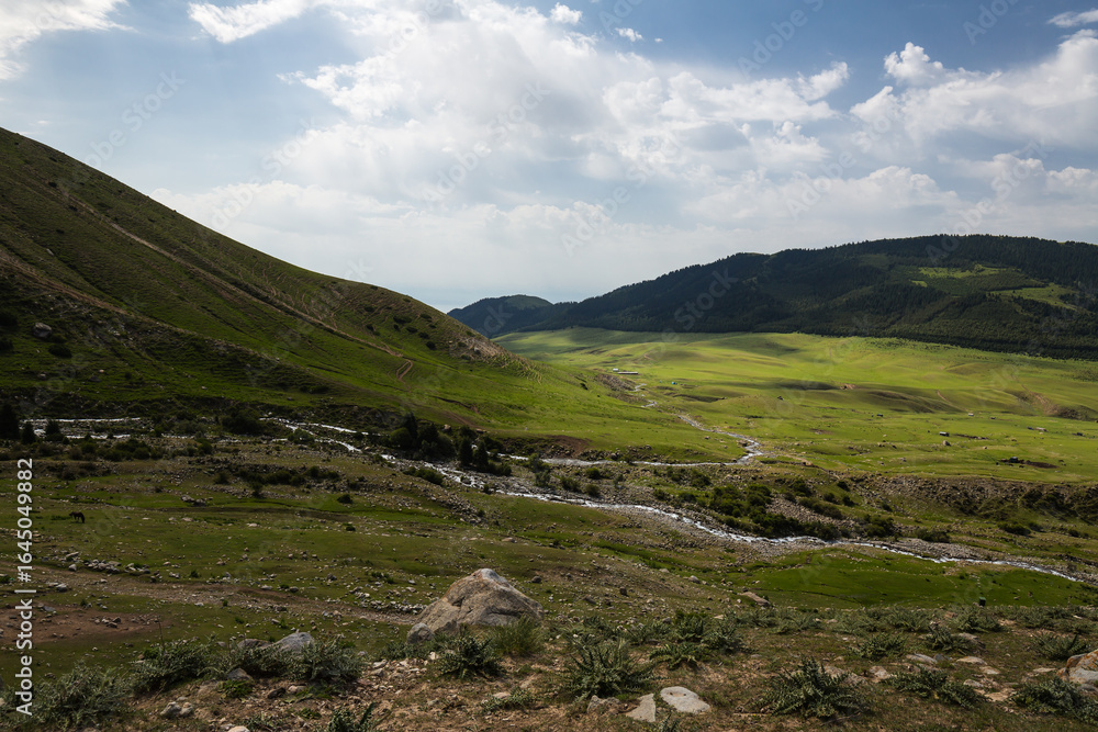 Obraz premium Tianshan Mountains in Kyrgyzstan