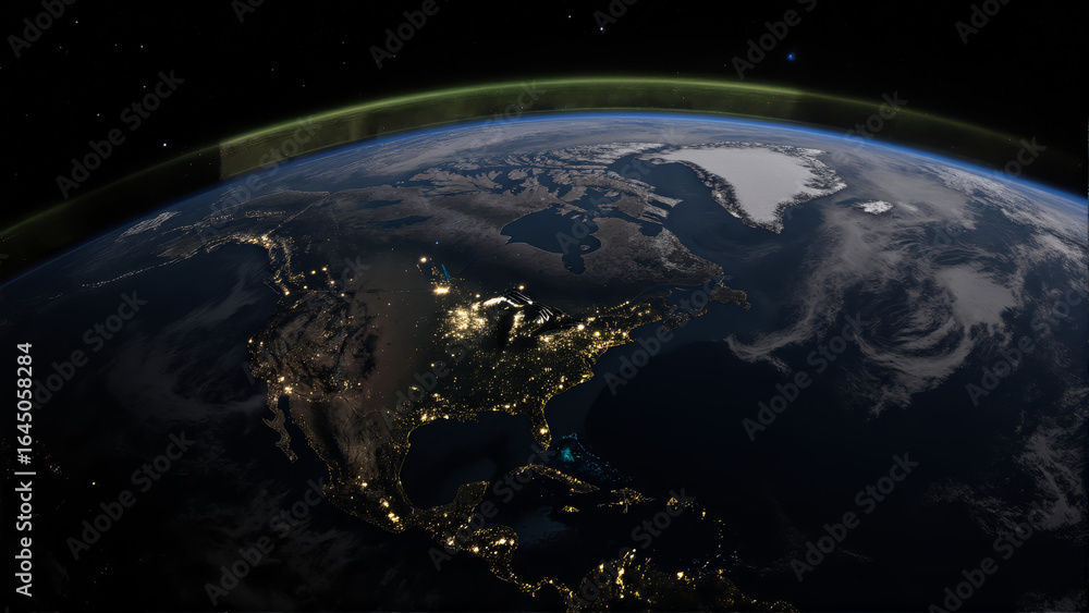 Obraz premium earth in space