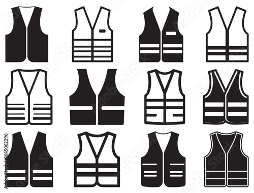 CONSTRUCTION VEST SILHOUETTE