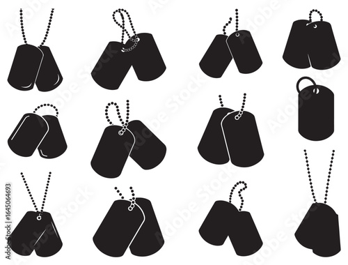DOG TAG SILHOUETTE