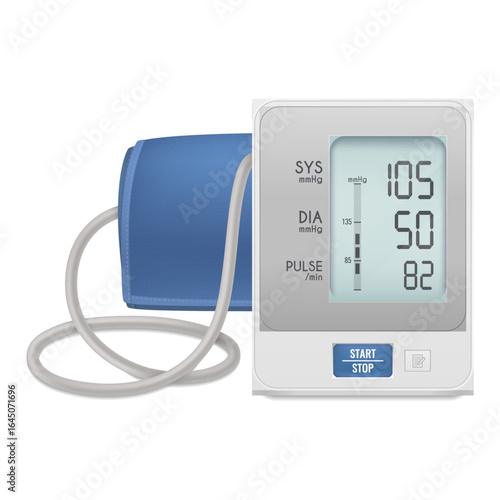 vector illustration of a BP Machine