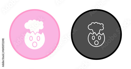 Exploding Head Icon Design