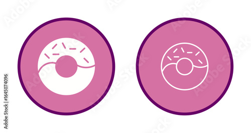 Doughnut Icon Design