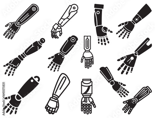 PROSTHETIC ARM SILHOUETTE