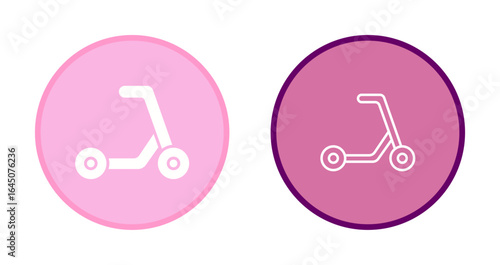 Kick Scooter Icon Design
