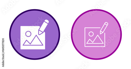 Photography Editing Icon Design