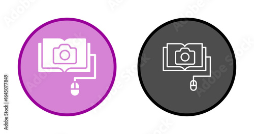 Photography Courses Icon Design