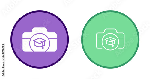 Photography Education Icon Design