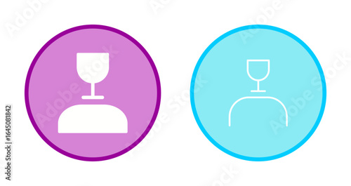 Wine Snob Icon Design