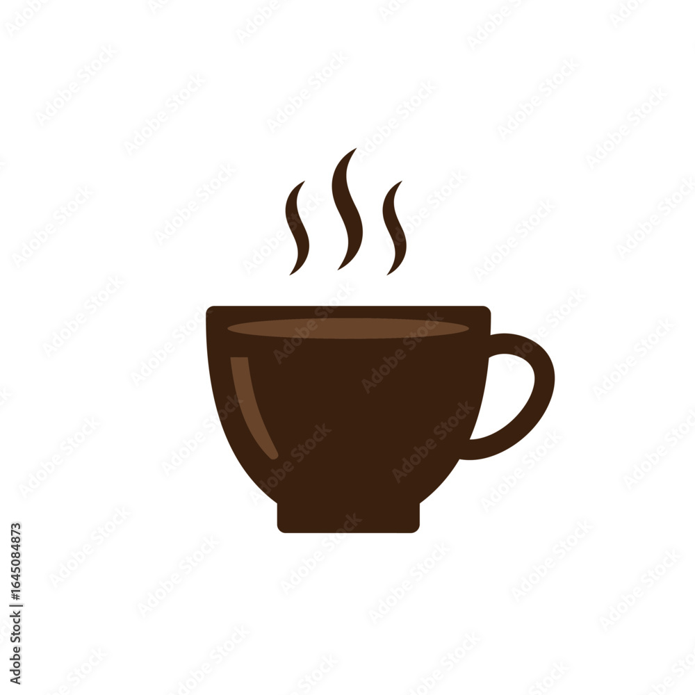 Fototapeta premium Hot Coffee Cup Icon