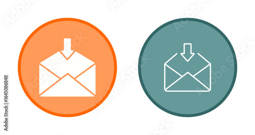 Receive Icon Icon Design
