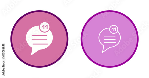 Unread Message Icon Design