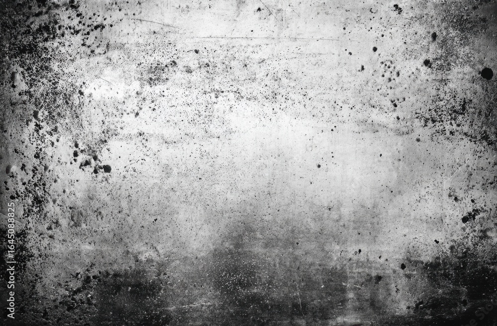 Fototapeta premium Textured Concrete Wall with Weathered and Grungy Appearance for Background or Design Use