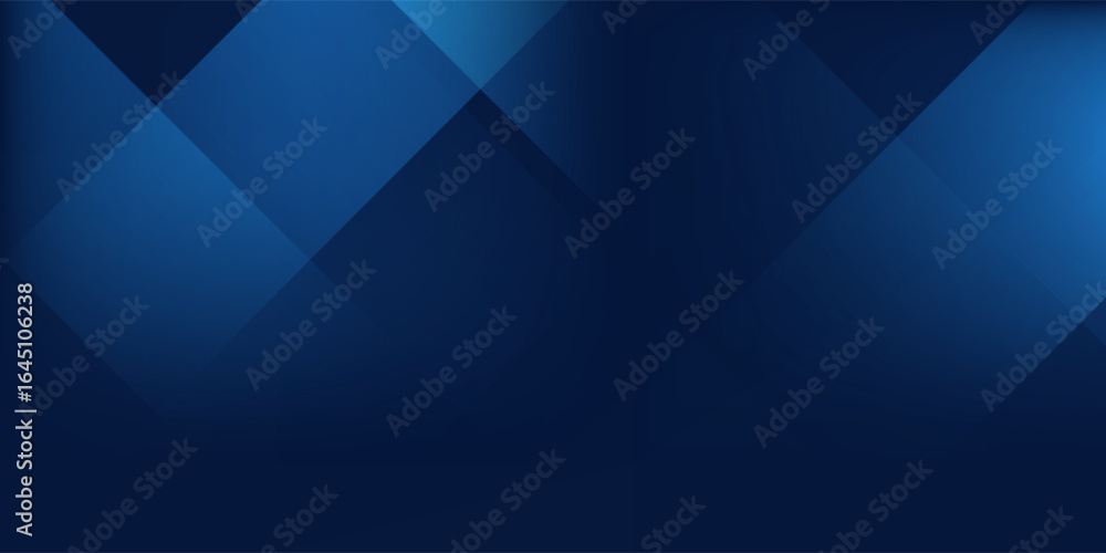 Obraz premium Mesh dark navy blue silver abstract pattern background. Geometric shape. Line triangle angle abstract