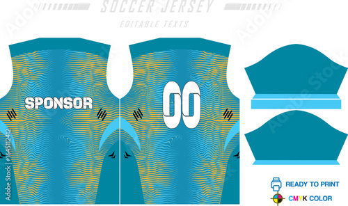 Sublimation jersey patten and Design