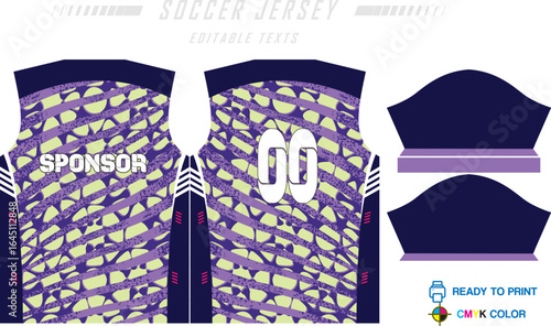Sublimation jersey patten and Design