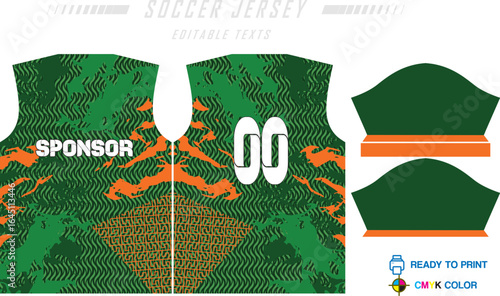 Sublimation jersey patten and Design