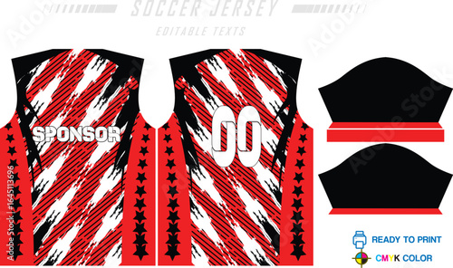 Sublimation jersey patten and Design