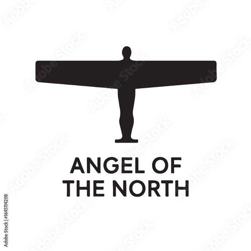 Angel of the North Gateshead Silhouette