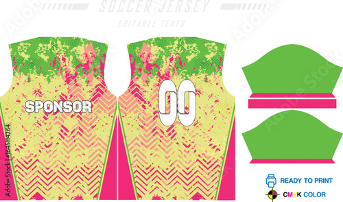 Sublimation jersey patten and Design