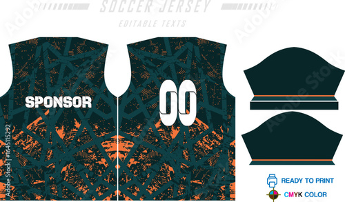 Sublimation jersey patten and Design