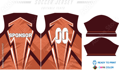 Sublimation jersey patten and Design
