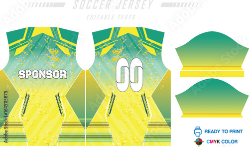 Sublimation jersey patten and Design