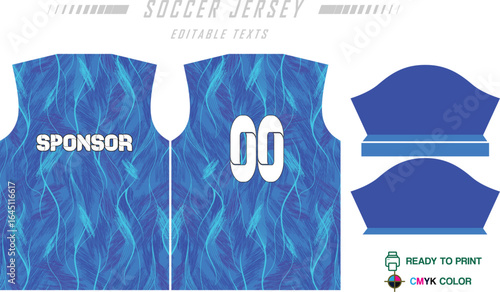 Sublimation jersey patten and Design