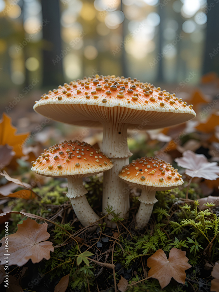 Fototapeta premium Autumn Fruiting Fungi