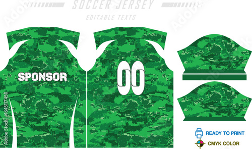 Sublimation jersey patten and Design