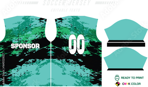 Sublimation jersey patten and Design