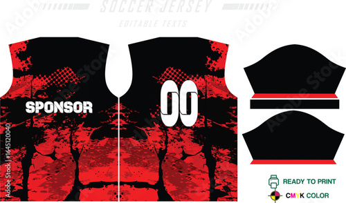 Sublimation jersey patten and Design