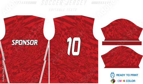 Sublimation jersey patten and Design