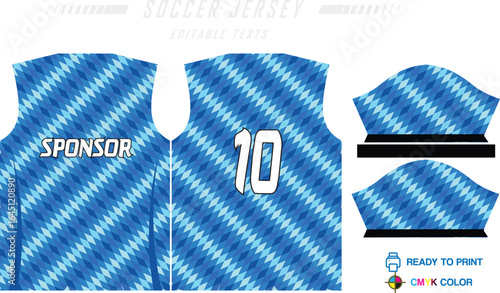 Sublimation jersey patten and Design